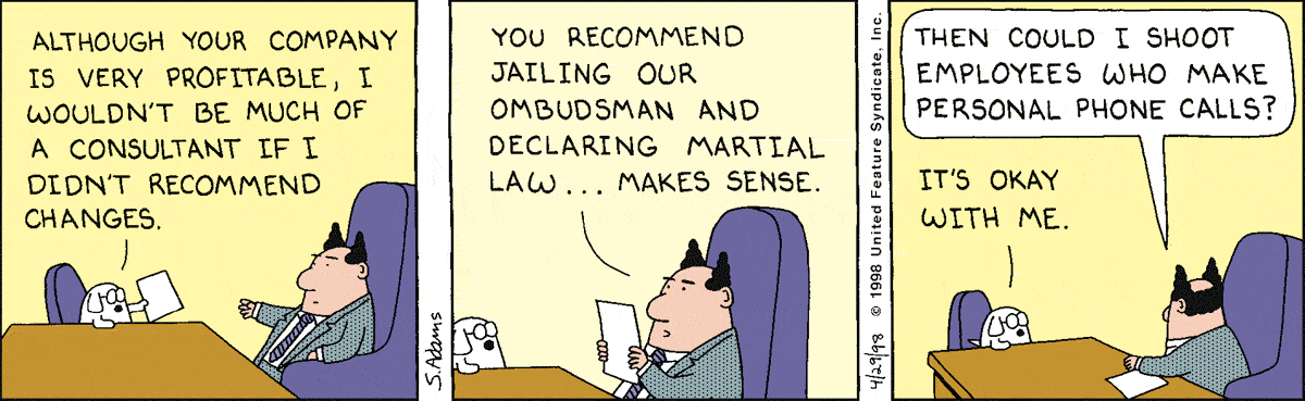 Dilbert Cartoon